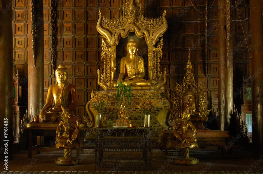 myanmar, mandalay: pagoda