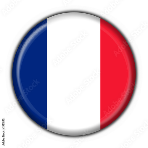 bottone bandiera francese - france flag