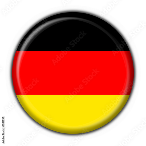 bottone bandiera tedesca - germany flag