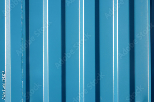 blue metal wall background