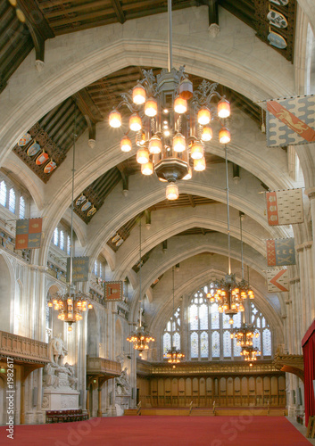 Tableau sur toile interior of guildhall