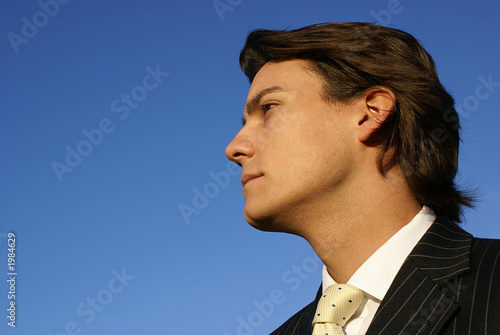 young male financial advisor