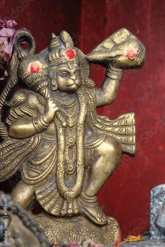 statue du dieu singe : hanuman