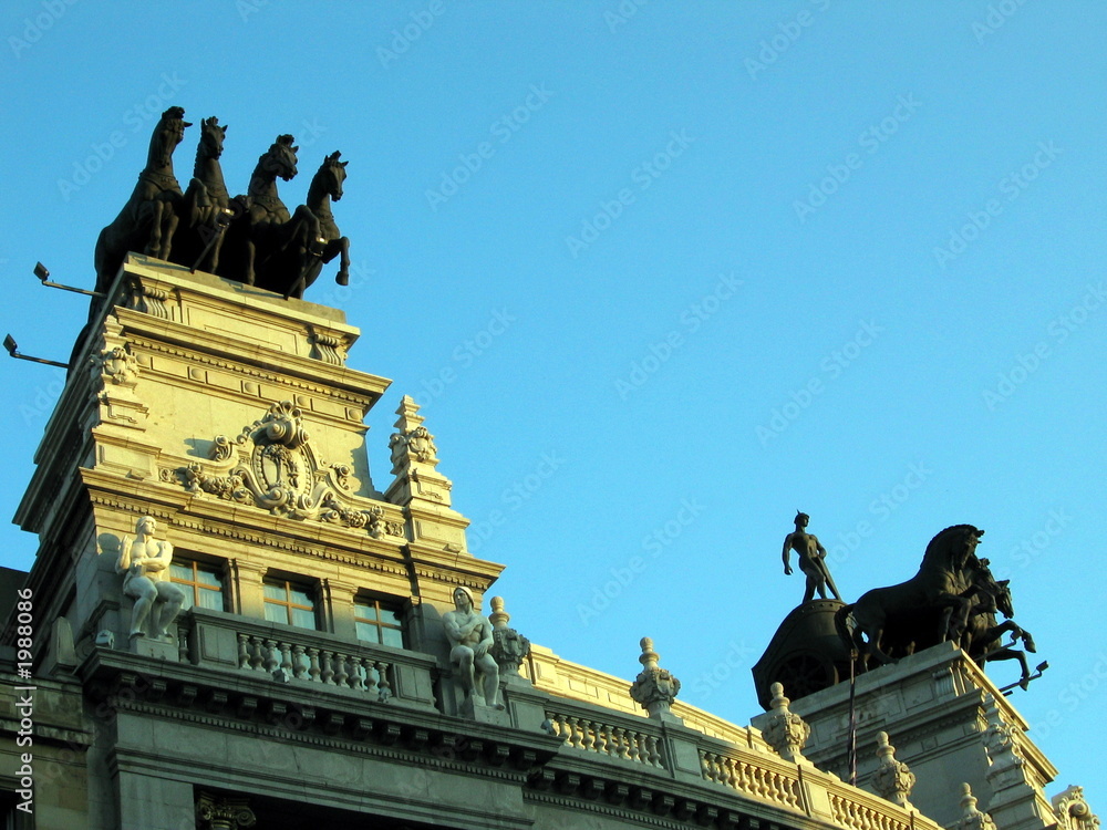 Obraz premium madrid monuments