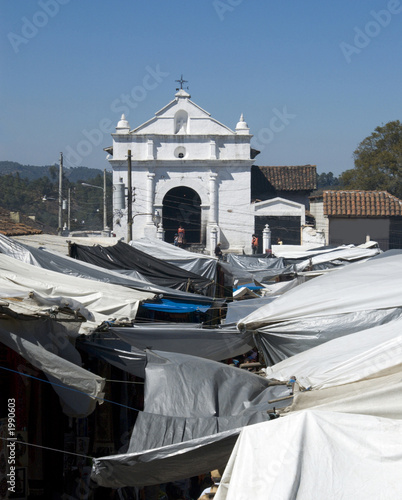 guatemala church in chichicastenango photo