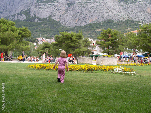 Tableau sur toile parc makarska