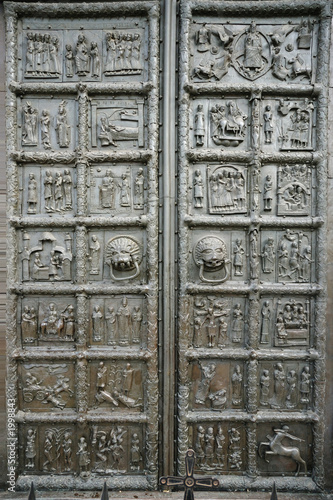 the major gates  of the saint sophia cathedral © gator