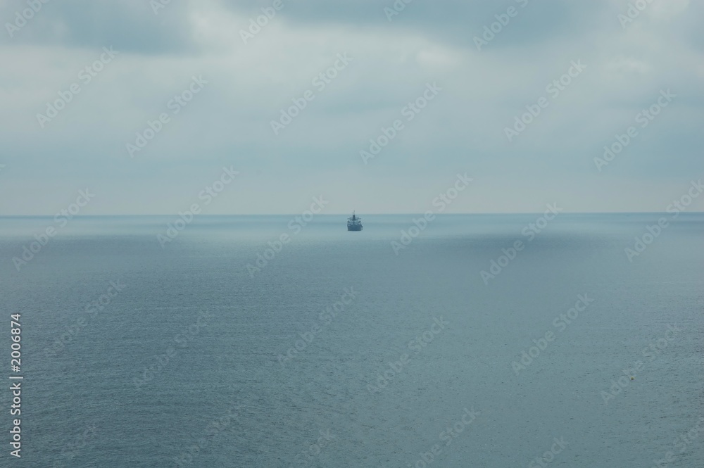 sea with a nave sea with a nave