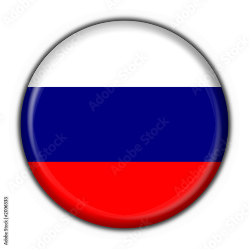 bottone bandiera russo - russia flag