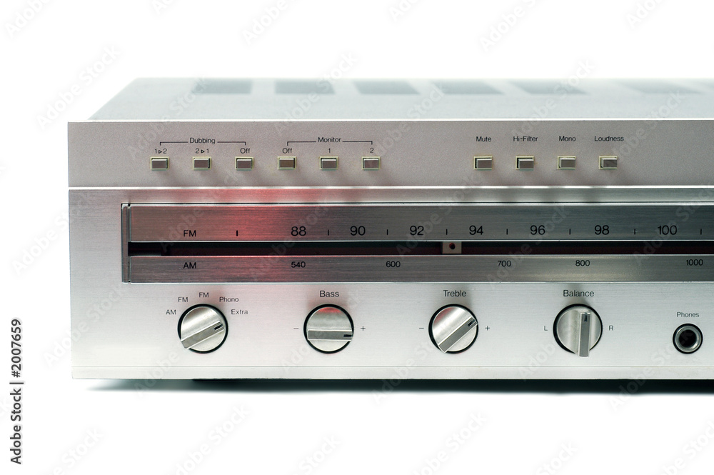 silver analog receiver silver analog receiver