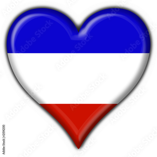 Free Download bottone cuore serbia - montenegro heart flag - GFXLoad
