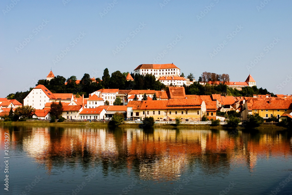 old ptuj - view from other drava shore