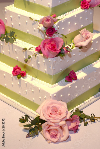 wedding cake detail