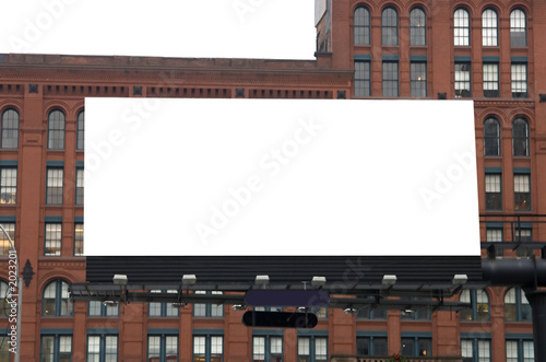 blank billboard