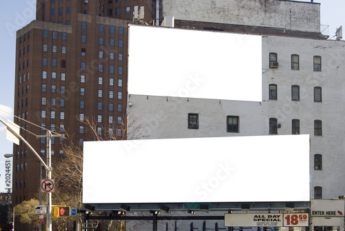 blank billboards