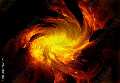 abstraction fiery background
