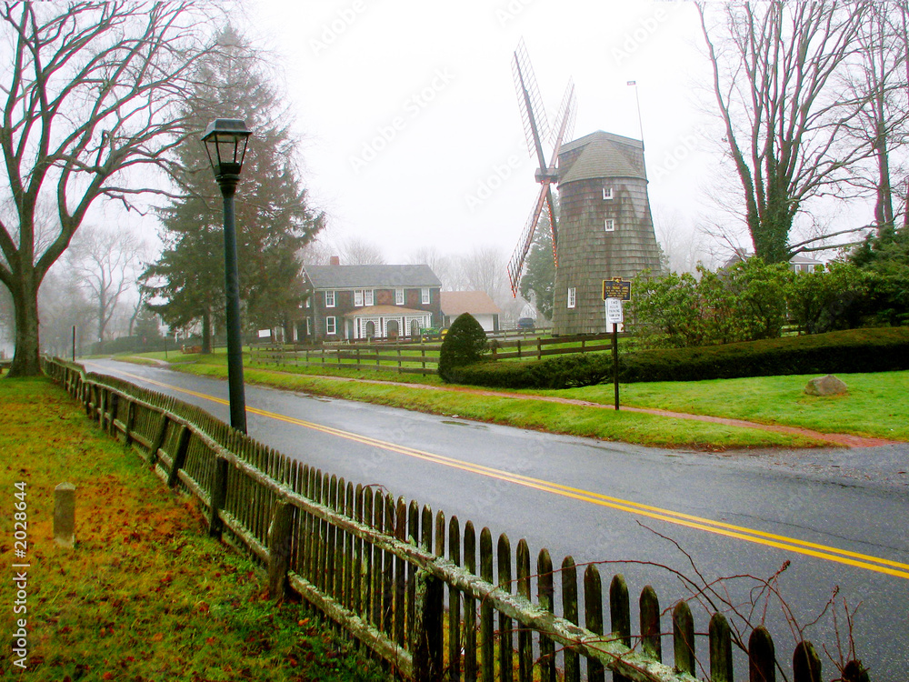 Fototapeta premium village of east hampton,ny usa
