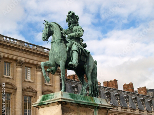 statue of louis xiv, king of france