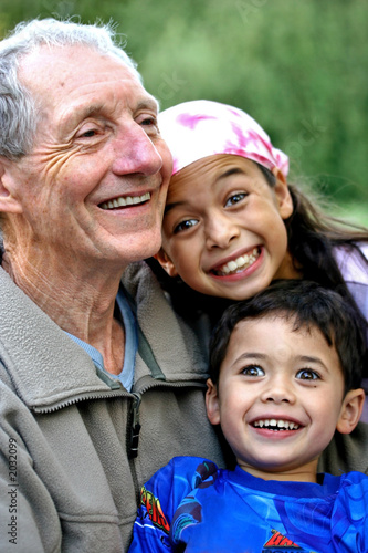 grandad, brother and me !