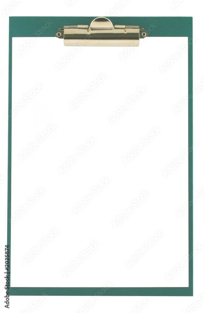 clipboard on white clipboard on white