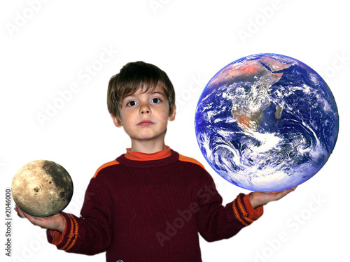 le monde dans les main