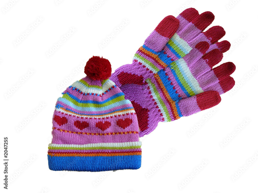 hat and gloves hat and gloves