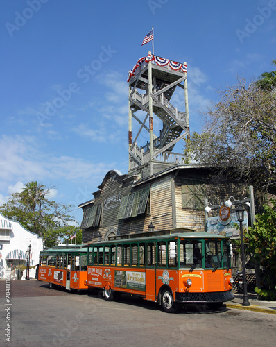 orange trolleys