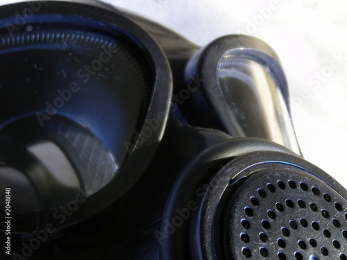 Naklejka gas mask