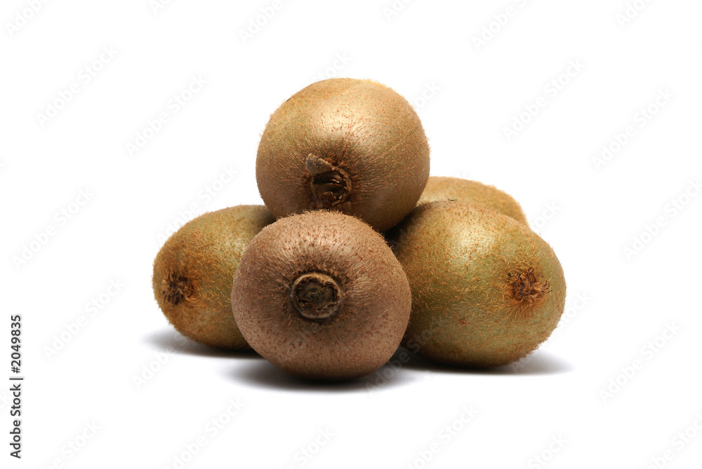 kiwi isolated on white