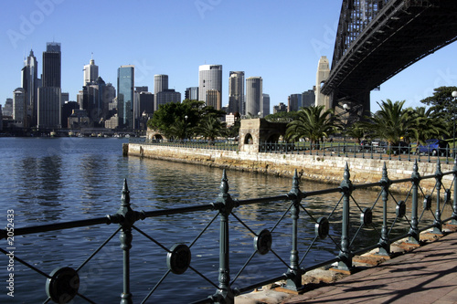 Photography path at the sydney harbour bridge