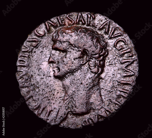 ancient roman bronze coin agrippa