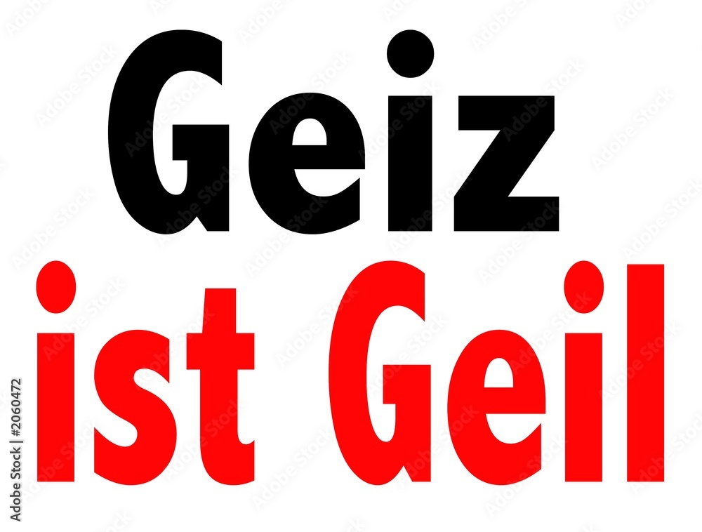 geiz ist geil geiz ist geil