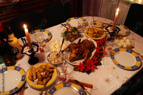 weihnachtsessen photo