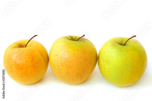 three apples