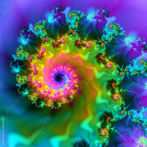 stock image of fractal wave