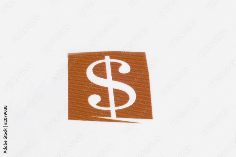 Obraz premium dollar sign