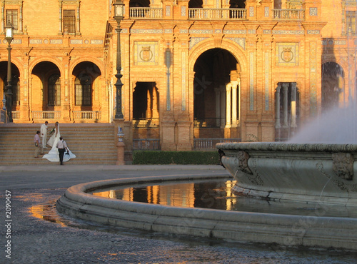 wedding in the plaza