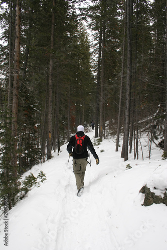 winter hiking
