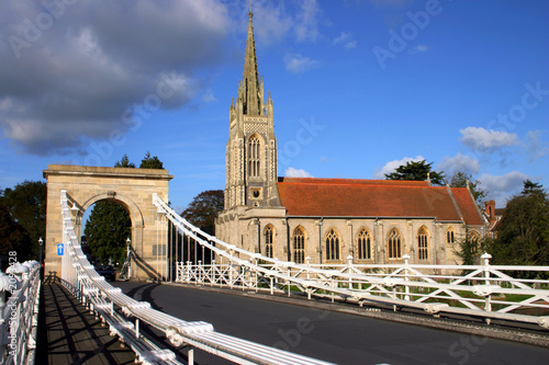 marlow bridge and church