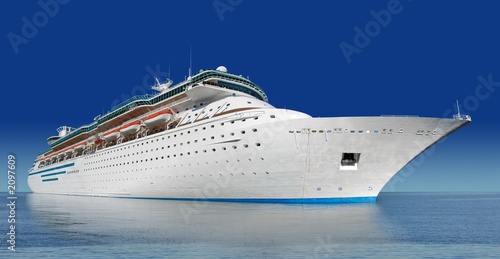 Canvas Print cruise ship