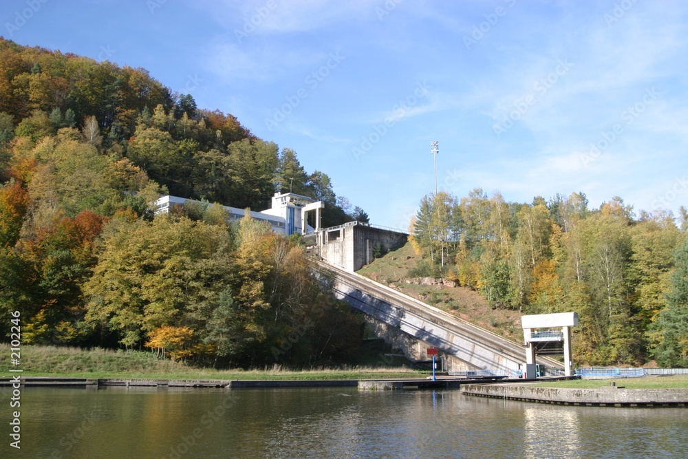 Fototapeta premium saverne plan incliné