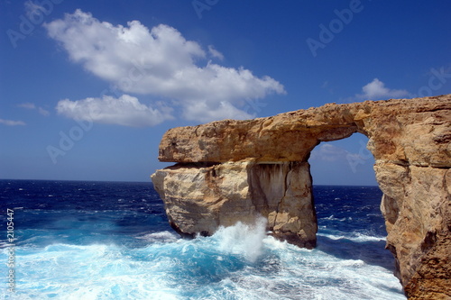 Gozo bei Malta Felsenbogen Azur Window photo