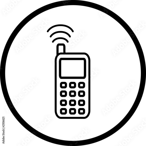 cell phone symbol
