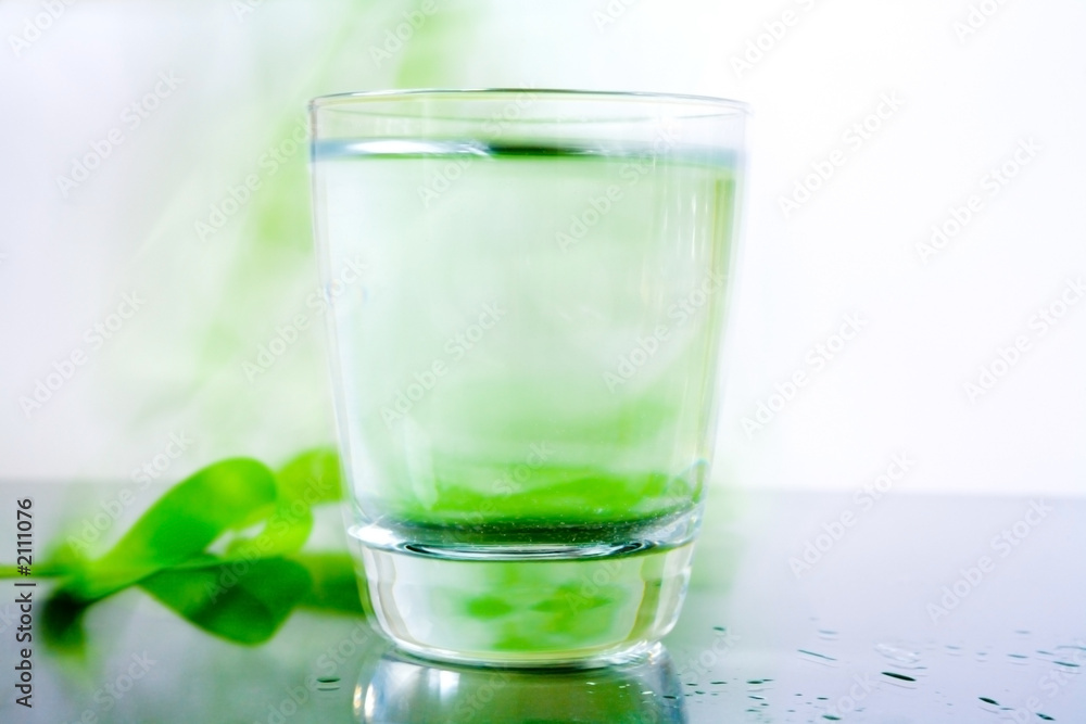 glass of water glass of water