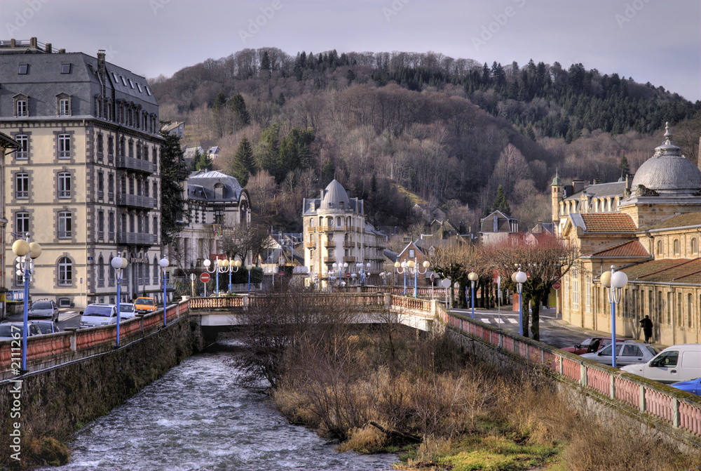 Fototapeta premium ville thermale