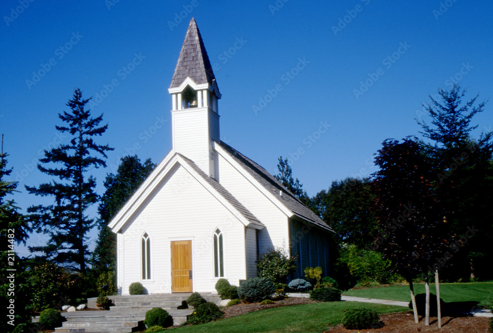 white church