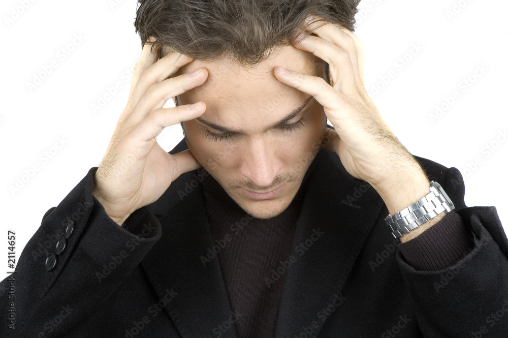 businessman thinking businessman thinking