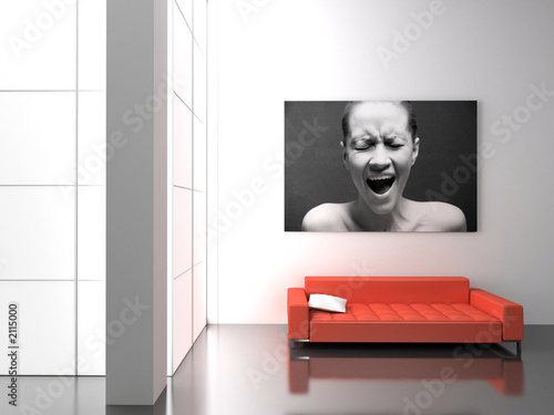 modern interior.