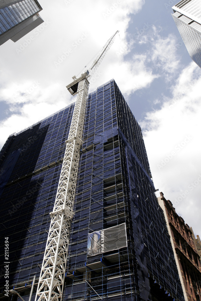 Obraz premium office building construction