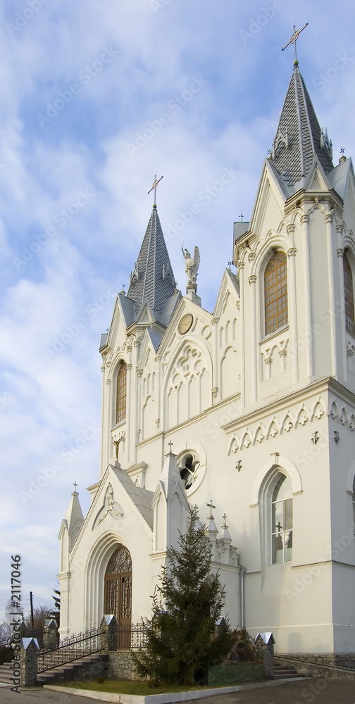 Obraz premium old catholic church